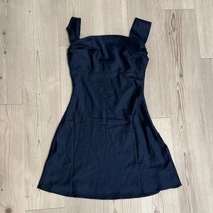 Princess Polly Navy Blue Mini Dress
